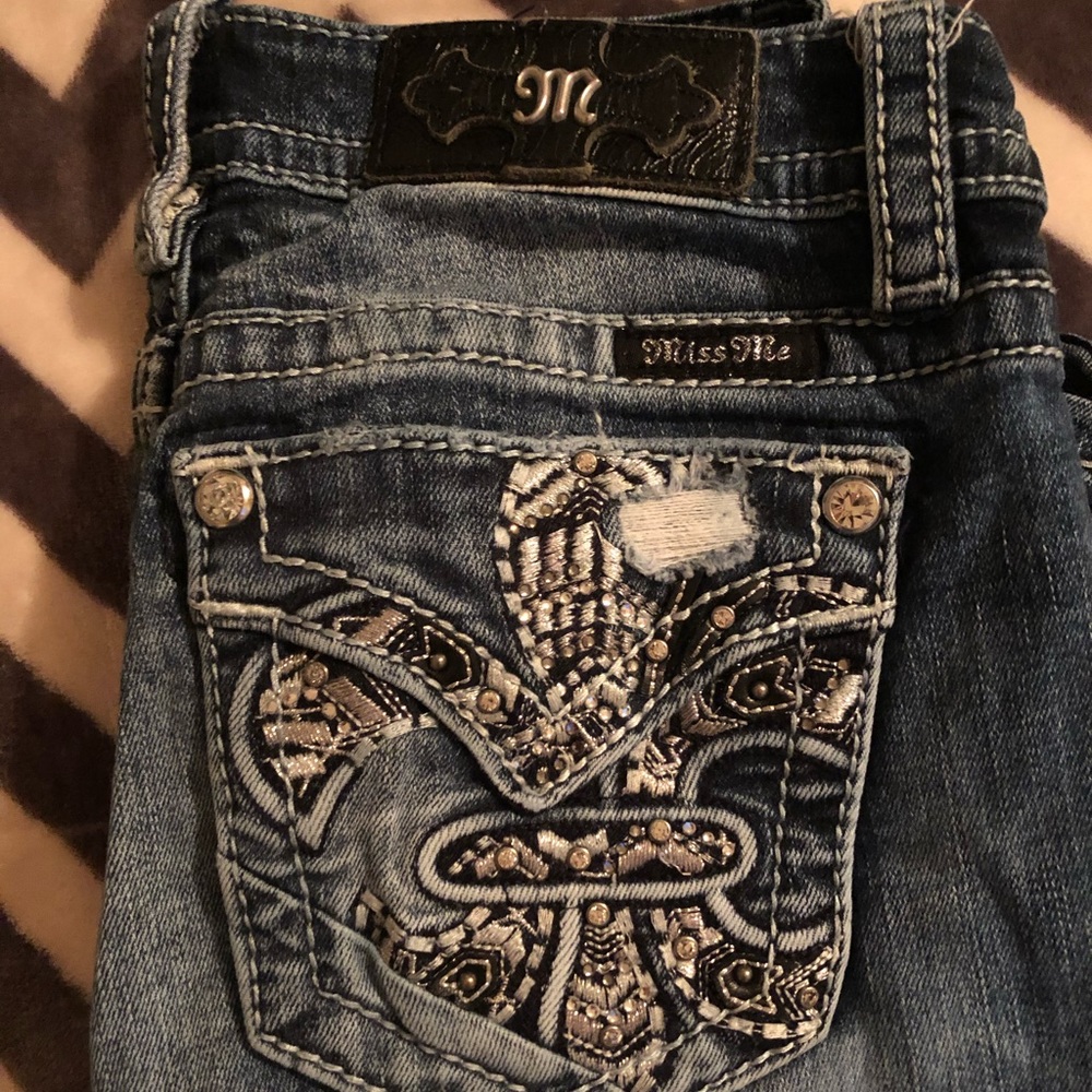 Miss Me straight leg jeans